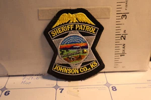 police patch   JOHNSON COUNTY SHERIFF PATROL KANSAS - Picture 1 of 1