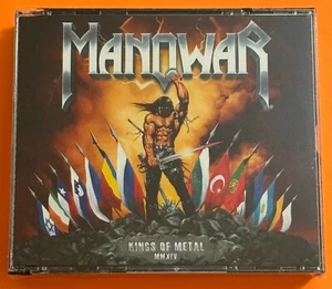 Manowar: Kings Of Metal MMXIV Silver Ed. 2 CD Set Magic Circle New/CrackedCase - Imagen 1 de 3