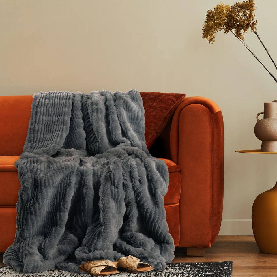 Manta Decorativa De Salón Colcha De Sofá Manta Lavable Dormitorio - Imagen 1 de 1