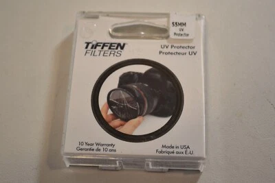 Tiffen UV Protector 55mm Filter  made in USA - Image 1 of 3