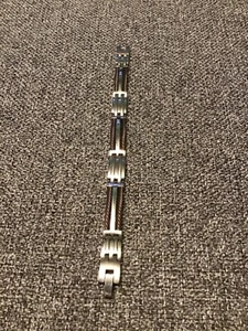 Herren zweifarbiges Seilarmband S/Stahl 21 cm lang, neu verpackt siehe Bilder. - Bild 1 von 2