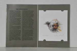 Helga Hentschel-Holterdorf/Siebdruck/Lufthansa/999 Exem./handsigniert/1983-1986 - Bild 1 von 1