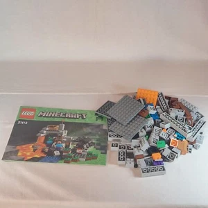 The Cave set 21113 Lego Minecraft Complete Loose Building Set 2018 - Picture 1 of 9