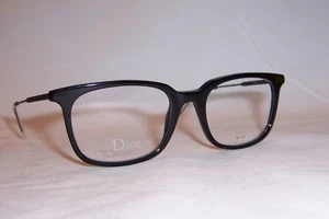 NEW DIOR HOMBRE CD GAFAS NEGRAS CORBATA 210 263 NEGRAS 53mm RX AUTÉNTICAS - Imagen 1 de 8