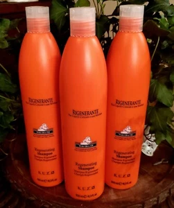 3 KUZ Rigenerante Shampoo With Olive Oil Made In Italy New 16.9 FL.OZ  New HTF - Picture 1 of 1