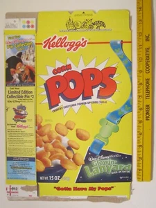 Leere Kellogg's Müslischachtel 2003 CORN POPS Magic Kingdom Z130A31 - Bild 1 von 2