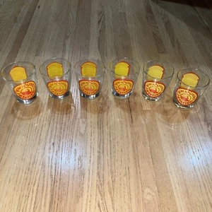 Vintage Church Street Station Drinking Cup Glass Lot of 6 Rosie O Grady Orlando - Picture 1 of 8