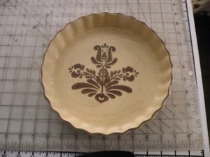 Pfaltzgraff Village Quiche Dish 9" Round Scalloped Edge # 233 USA MICROWAVE OVEN - Picture 1 of 3