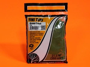 WOODLAND SCENICS T45 FINE TURF GREEN GRASS 21.6 sq. in. NEW!!! - Picture 1 of 1