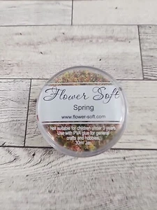 FLOWER SOFT Textured Scrapbooking Embellishment Powder 30 ml Jar Spring - Picture 1 of 3