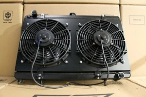 Kit de cubierta de ventilador y sigilo para radiador de aleación Silvia SR20DET FENIX para Nissan S13 - Imagen 1 de 7