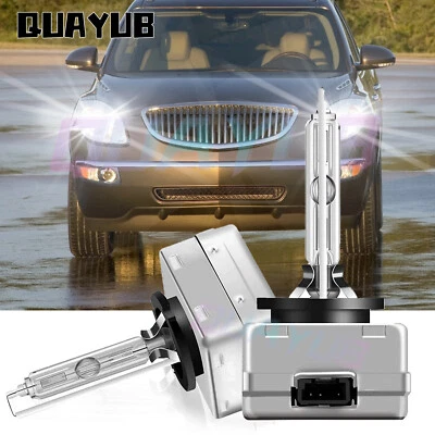 Para Buick Enclave 2013-2017 D3S HID faros haz alto/bajo blanco 6000k 2x Foto 1 de 4