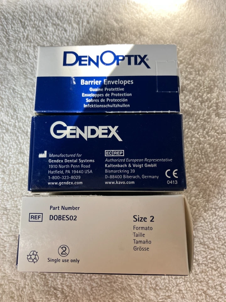 3 Sobres Barrera DenOptix Dental GENDEX 2 100/caja Foto 1 de 1
