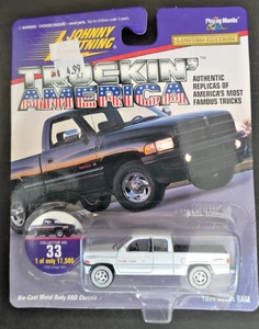 Johnny Lightning 1996 Dodge Ram 1500 Sport Truckin America Series In White #33 - Picture 1 of 1