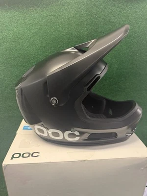 POC Coron Air Full Face Helmet (Black) Size 54-58 M/L New - Image 1 of 4