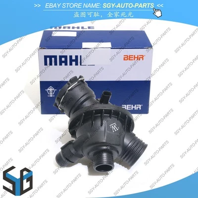 MAHLE 11537598865 Thermostat for BMW 3.0T 335I 435I M2 M235I X6 X5 F15 F16 F22 - Image 1 of 4