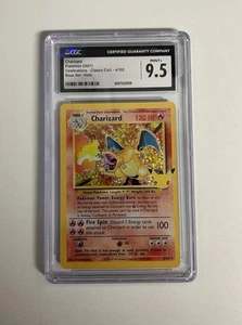 Charizard, Blastoise, Venasaur Base Set Holo Rare Pokemon Card CGC 9.5  - Picture 1 of 3