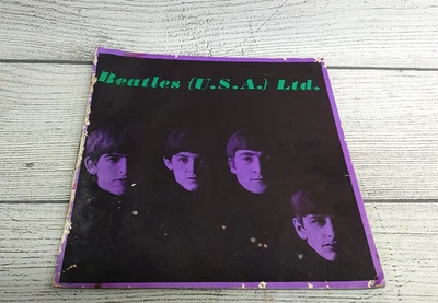 Original Vintage Beatles (USA) 1964 First Tour Book Souvenir Program 12x12" - Image 1 of 4