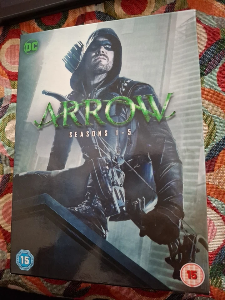 Arrow: Seasons 1-5 DVD (2017) Stephen Amell cert 15 25 discs  - Image 1 of 1