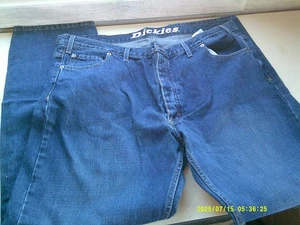 New Dickies Regular 5 Pocket Jeans 42" x 32" - Picture 1 of 4