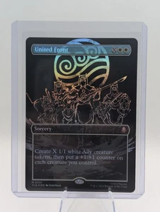 Magic The Gathering Avatar The Last Airbender United Front #0331 Borderless Foil - Picture 1 of 2