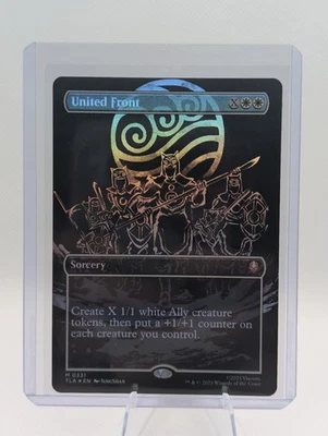 Magic The Gathering Avatar The Last Airbender United Front #0331 Borderless Foil - Image 1 of 2