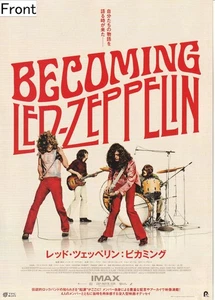 Led Zeppelin Becoming Movie 2025 Promo Poster Japan IMAX Dokumentarfilm Vintage RAR - Bild 1 von 2