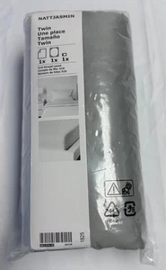 IKEA NATTJASMIN Twin Bettwäsche Set grau 310 Fadenzahl Baumwolle Lyocell Neu - Bild 1 von 5