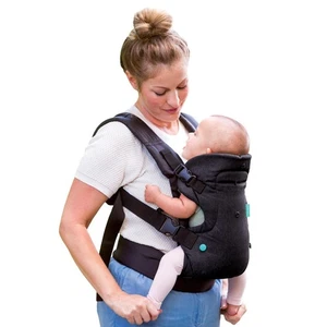 Infantino Flip Advanced 4-in-1 Convertible Carrier Newborn Baby Grey/Black NEW - Picture 1 of 2