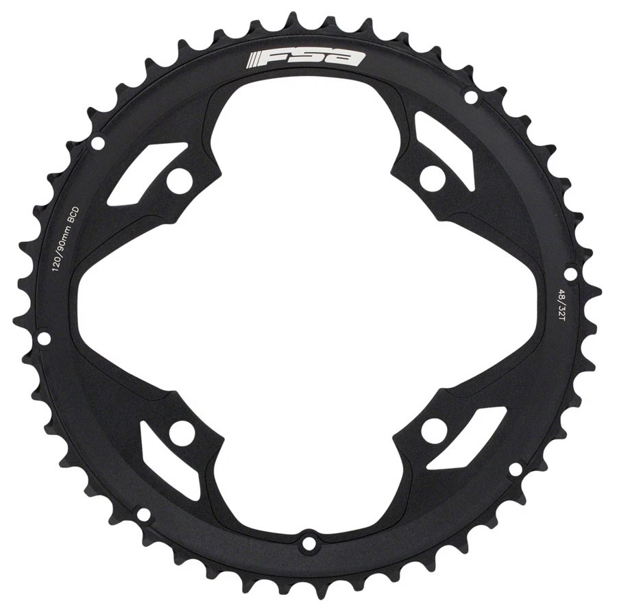 FSA Vero Pro 48T 110 BCD 4-Bolt Aluminum Chainring for 11-Speed Road Bikes - Image 1 of 1