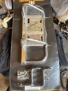 58-84 Harley Davidson Rear Light Bar Plate Holder Dresser Chrome FLH etc 4 Light - Picture 1 of 13