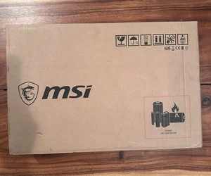 MSI Gaming Laptop GL63 15.6" Intel i5 8300H 2.30GHz 8GB RAM, 1TB GTX1050 - Picture 1 of 2