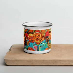 The Life Aquatic Emaille Becher - Bild 1 von 3