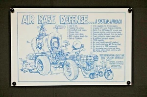 1979 Air Base Defense GE General Electric Armament Systems Advertising Poster - Picture 1 of 4