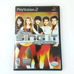 Disney Sing It: Pop Hits (Sony PlayStation 2, 2009) Complete - Picture 1 of 3