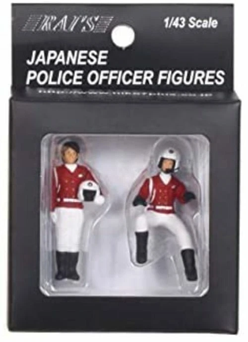 Figurine polizia RAI'S 1/43 forze dell'ordine motociclette membri femminili - Immagine 1 di 3