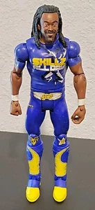 2012 WWF WWE Mattel Kofi Kingston Wrestling Action Figure Blue Skills All Day - Picture 1 of 7