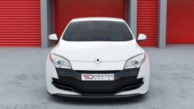 Cup Spoilerlippe Front Ansatz passend für Renault MEGANE 3 RS v.1 schwarz Hochgl - Bild 1 von 4