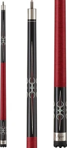 Viper Sinister Red and Black Wrap Billiard/Pool Cue Stick - Picture 1 of 7