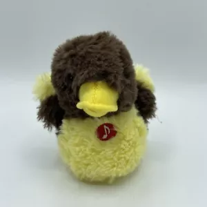 Hug Fun Pequeño Peluche Amarillo Marrón Quacking Baby Duck 4.5” - Imagen 1 de 4