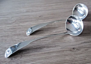 Pair of Georgian Silver Ladles, Glasgow 1825, Peter Aitken I - Picture 1 of 7