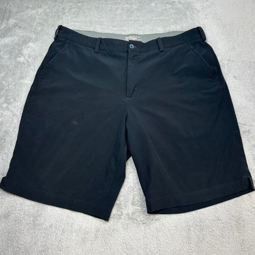 Pantaloncini Nike Golf Tour Performance uomo 38 neri anteriori piatti Dri Fit chino