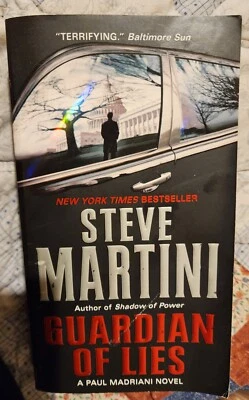 Guardian Of Lies By Steve Martini Paperback - Imagem 1 de 2