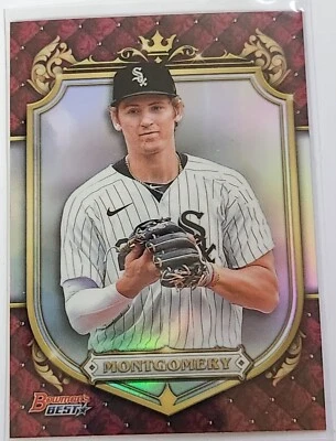 2022 Bowman's Best Colson Montgomery  Prospective Royalty Insert PR-5 White Sox - Image 1 of 2