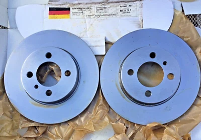 Disco de freno sólido delantero BMW Serie 3 a (34 111 154 747) para 316 318 324D (par) Foto 1 de 4