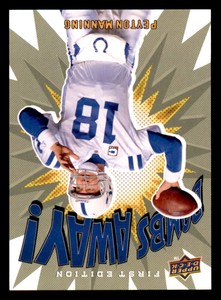 2009 Upper Deck First Edition #BA-12 Peyton Manning Bombs Away