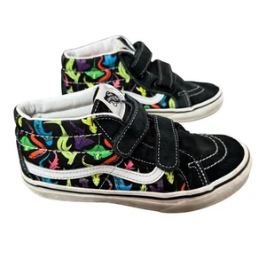 Vans Schuhe Unisex Kinder Gr. 3 Glow in the Dark Shark High Tops Sneaker Skater - Bild 1 von 12