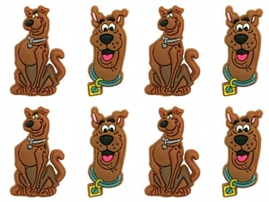 Scooby Doo Themed Set of 8 Fridge PVC 1" Tall Magnets - Picture 1 of 1