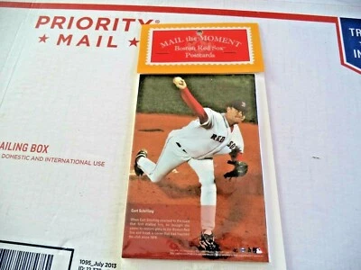 BOSTON RED SOX MLB 2004 CHAMPION COLLECTOR POSTCARD SERIES 10 CARD SET READ INFO - Image 1 of 4