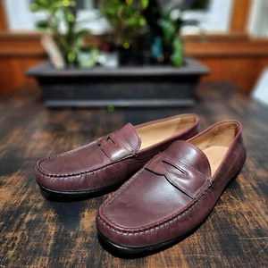 Vince Camuto Soft Leather Slip On Loafer Men's Size 9.5 Driving Shoes - Picture 1 of 5